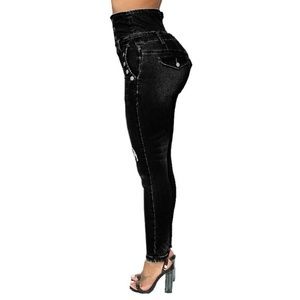 Barrykeny Jeans - High-waist slim multi-button stretch jeans (9AE9) Barrykeny Jeans - High-waist slim multi-button stretch jeans (9AE9)